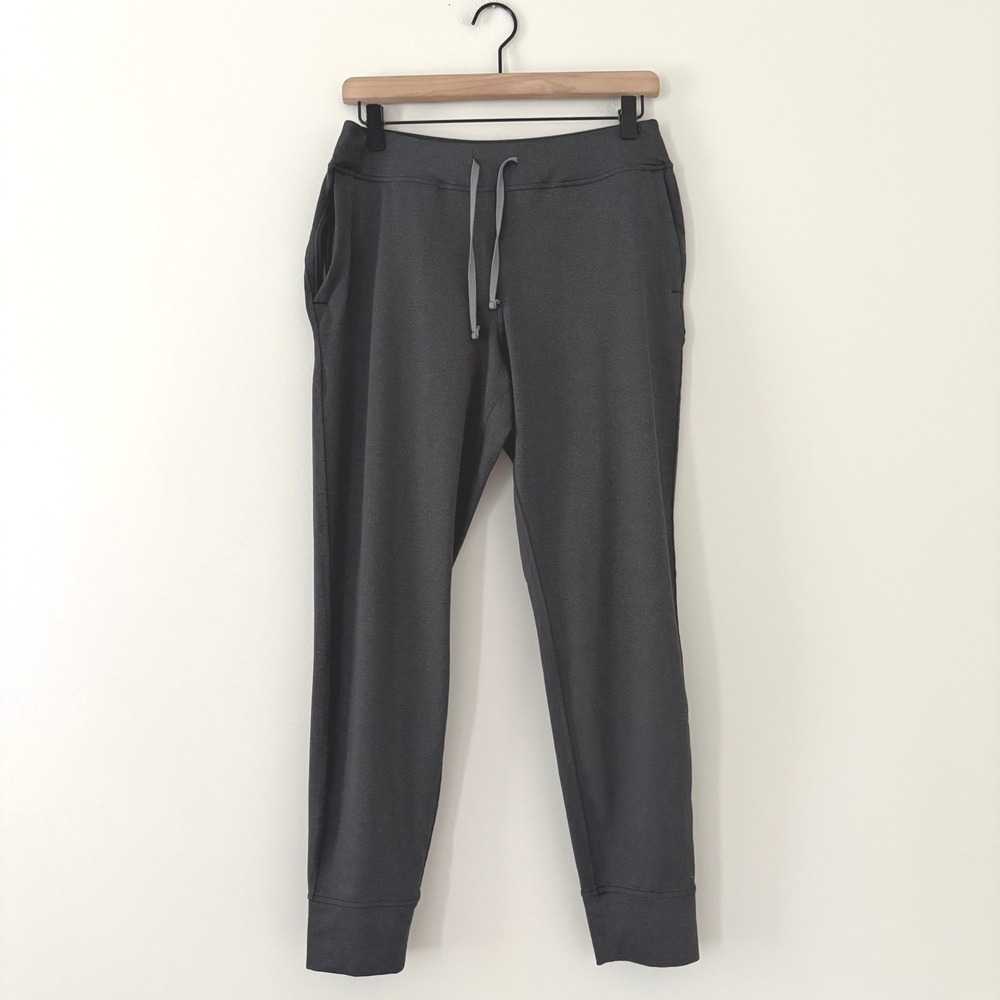 Patagonia Joggers Fleece Pants Small Gray Tapered Athletic Activewear